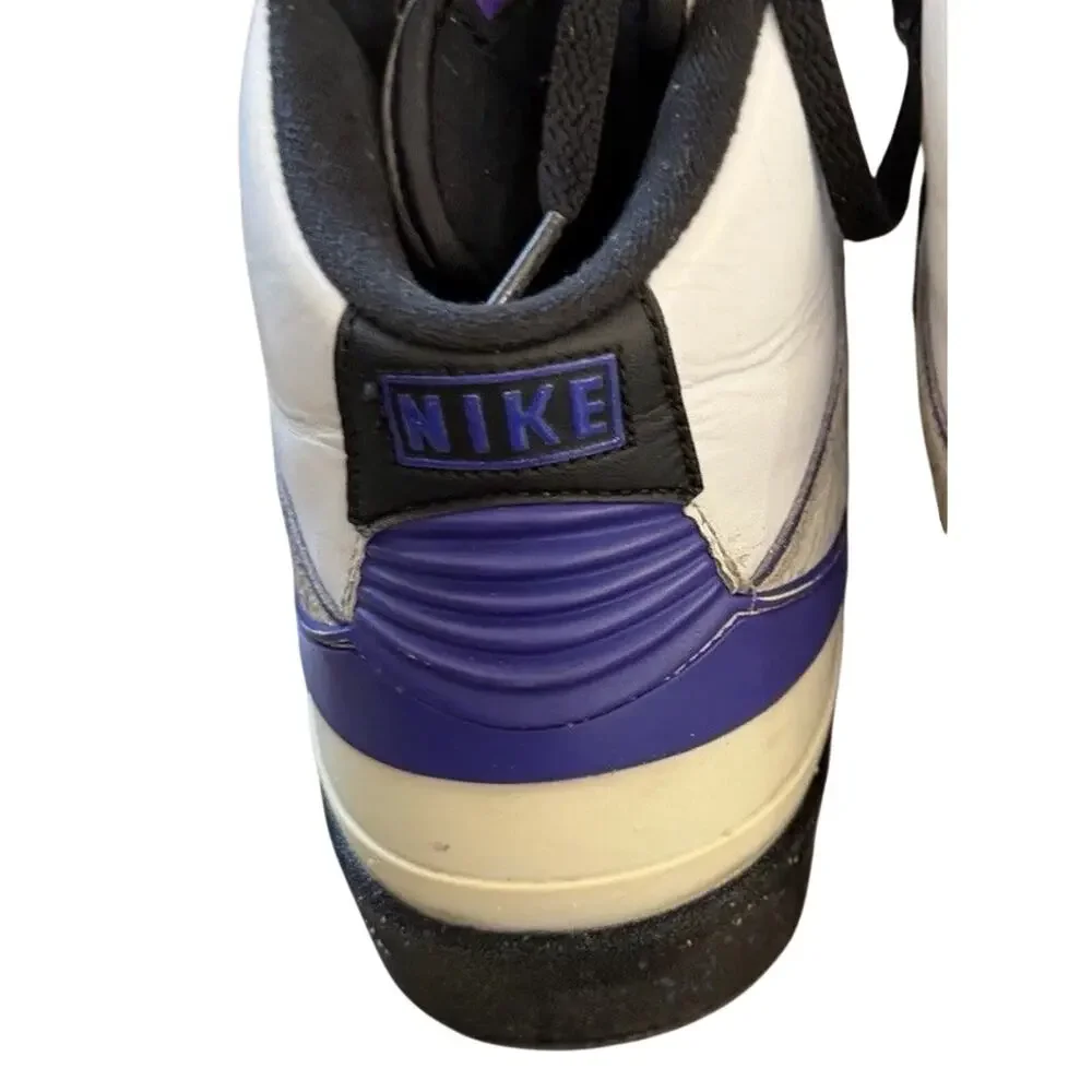 Nike Air Jordan 2 Retro Dark Concord 2013 Men's Sz 11 White Purple OG VTG